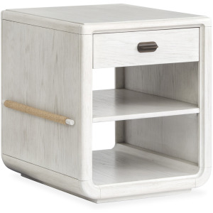 Sunset Cove - White Chairside End Table