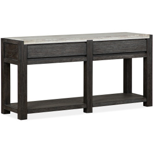 Plum Creek - Black Rectangular Sofa Table