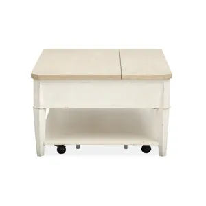 Echo Isles Lift Top Storage Cocktail Table w/Casters