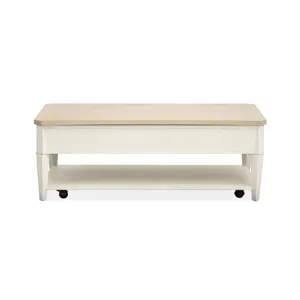 Echo Isles Lift Top Storage Cocktail Table w/Casters