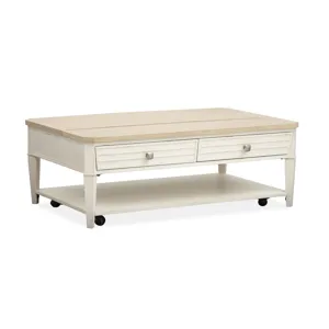 Echo Isles Lift Top Storage Cocktail Table w/Casters