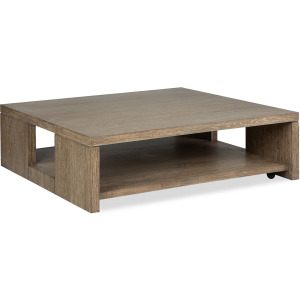 Conway Square Cocktail Table w/Casters