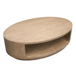 Sanford Oval Cocktail Table w/Casters