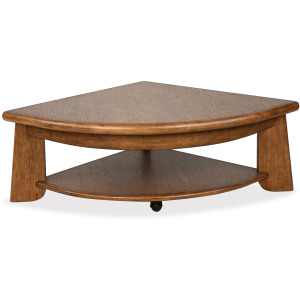 Tanner Pie Shaped Lift Top Cocktail Table w/Casters