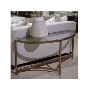 Cassidy Demilune Sofa Table