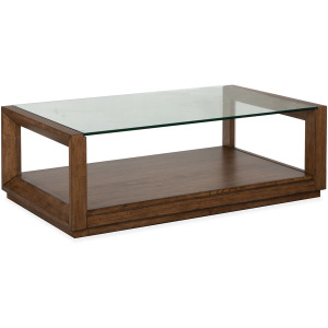 Sebastian Rectangular Cocktail Table w/Casters