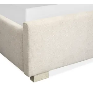 Lorelei Misty Cloud Queen Upholstered Sleigh Bed