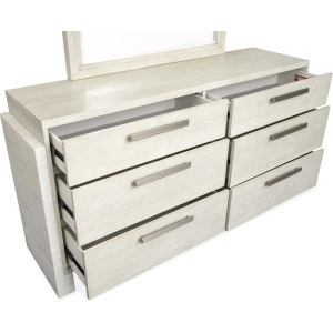Lorelei Misty Cloud Double Drawer Dresser