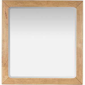 Davenport Rustic Caramel Portrait Mirror