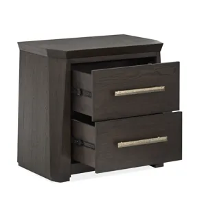 Tauren Coffee Bean Drawer Nightstand