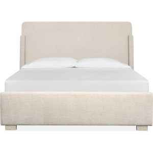 Lorelei Misty Cloud Queen Upholstered Sleigh Bed