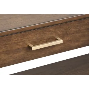 Holloway Toasted Almond Oval Sofa Table