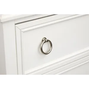 Juniper Hill Whisper White Panel Storage Bed