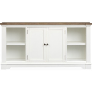 Kingston Whisper White And Cerused Nutmeg Credenza