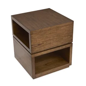 Newton Cinnamon Square End Table