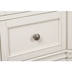Willowbrook Egg Shell White Drawer Dresser