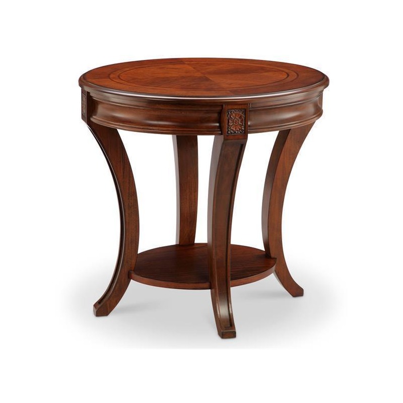 Winslet Oval End Table NIS206349234 by Magnussen Home at The Furniture Mall