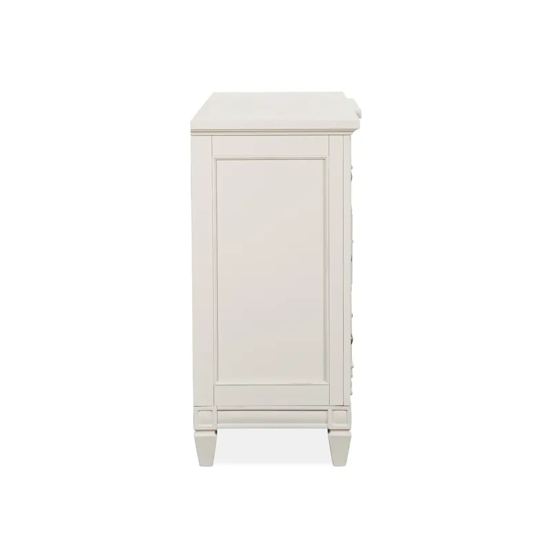 Willowbrook Egg Shell White Drawer Dresser