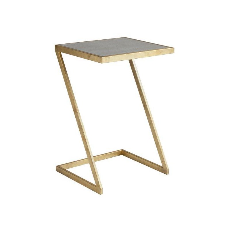 Side Table W Antique Mirror By Magnussen Home Dt 9001 22a