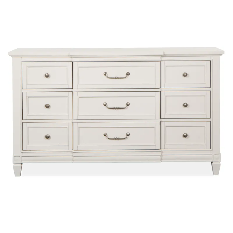Willowbrook Egg Shell White Drawer Dresser