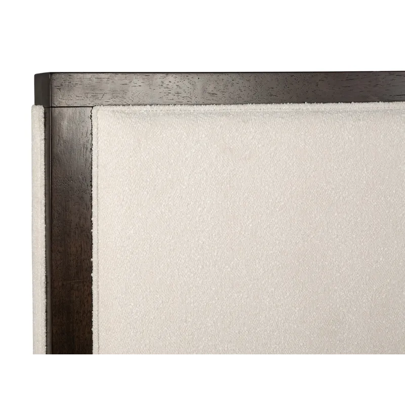 Rowan Espresso Queen Upholstered Panel Bed