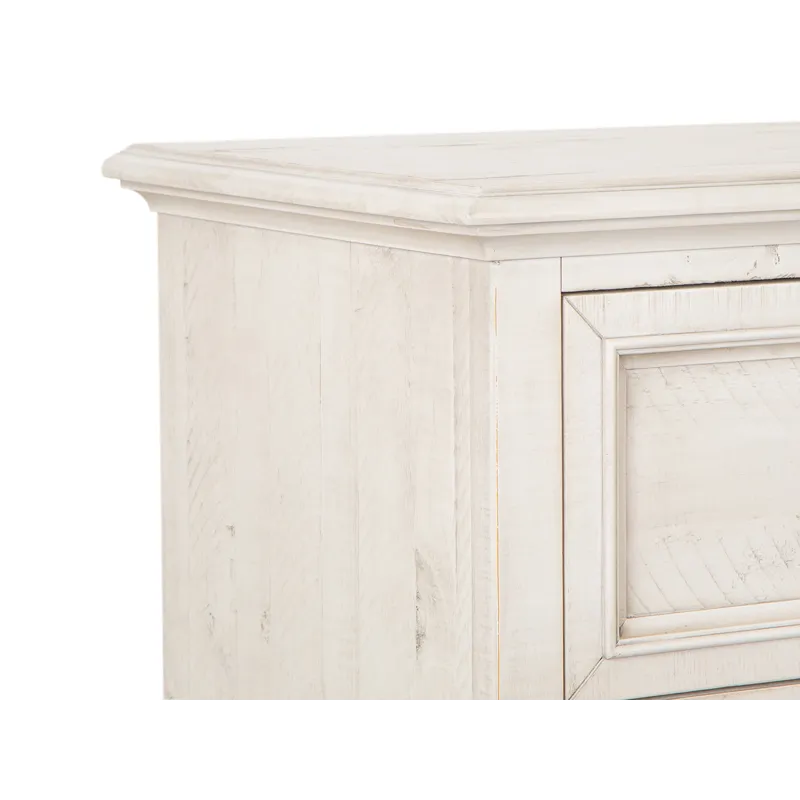Newport Alabaster Drawer Dresser With Landscape Mirror