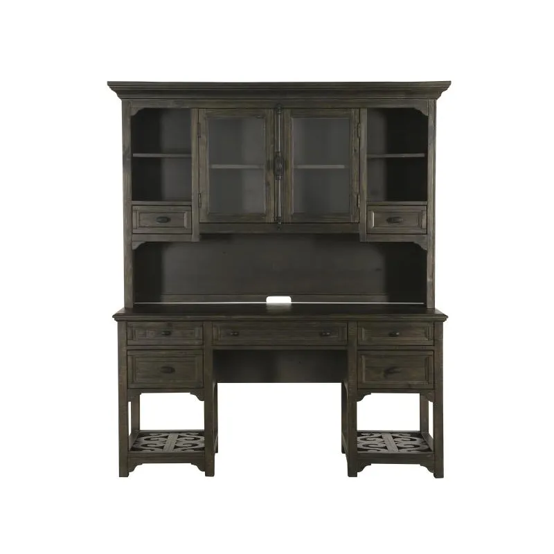 Bellamy Desk Top in Weathered Peppercorn