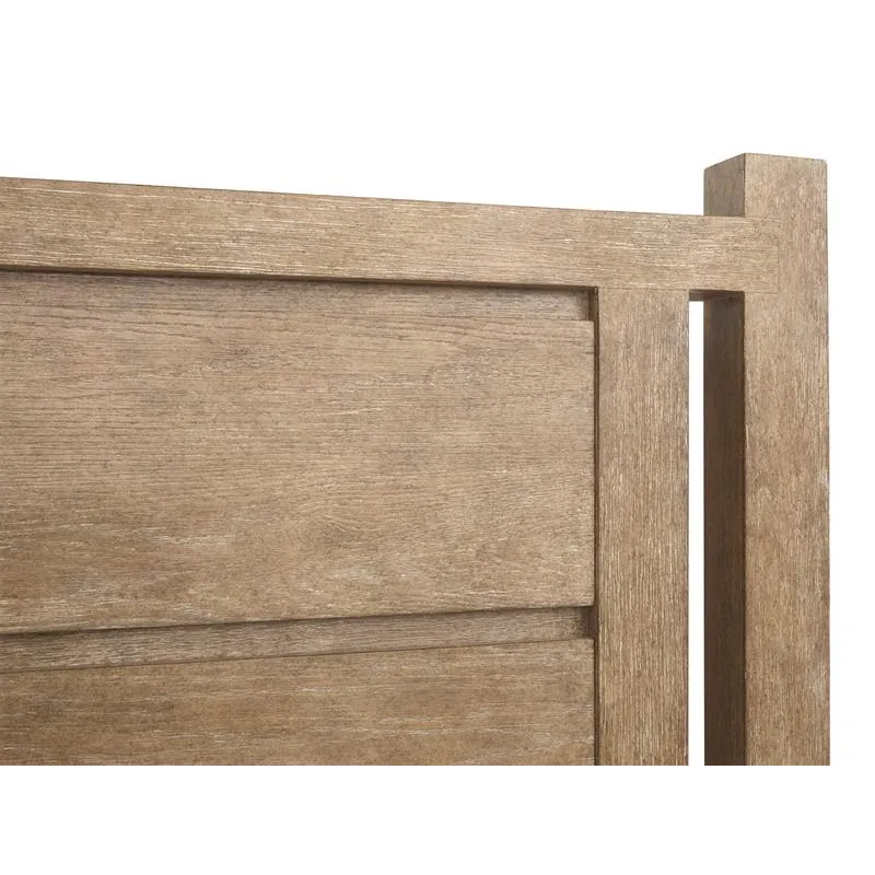 Plum Creek - LT. Brown King Panel Bed Headboard