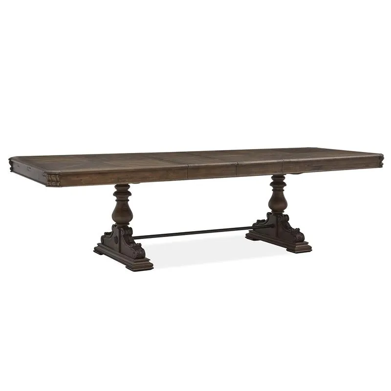 Durango Wood Trestle Dining Table Top