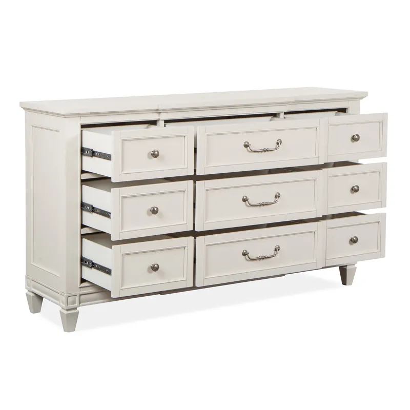 Willowbrook Egg Shell White Drawer Dresser
