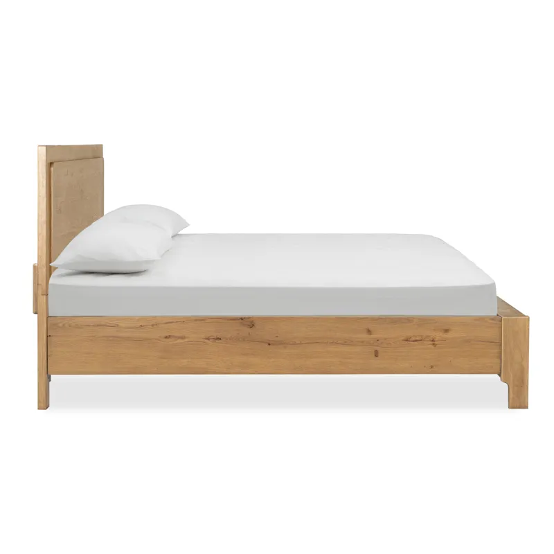 Davenport Rustic Caramel California King Panel Bed