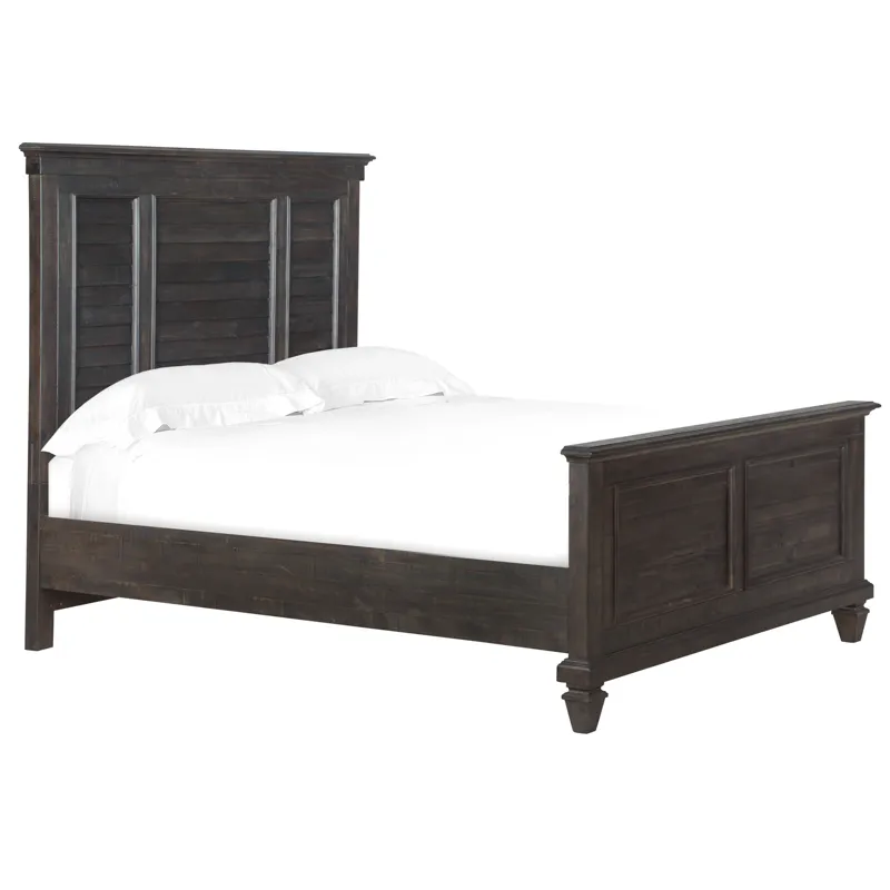 Calistoga Complete King Shutter Panel Bed