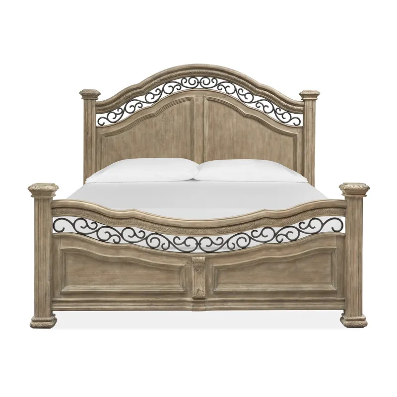 Marisol Complete King Panel Bed