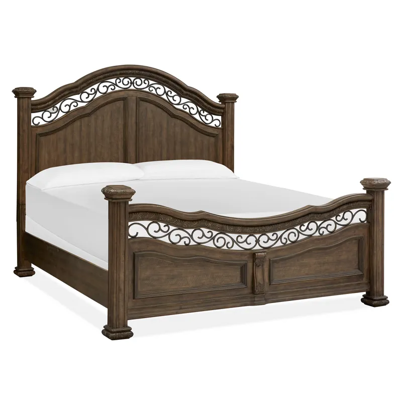 Durango Complete King Panel Bed
