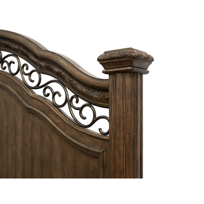 Durango Complete King Panel Bed