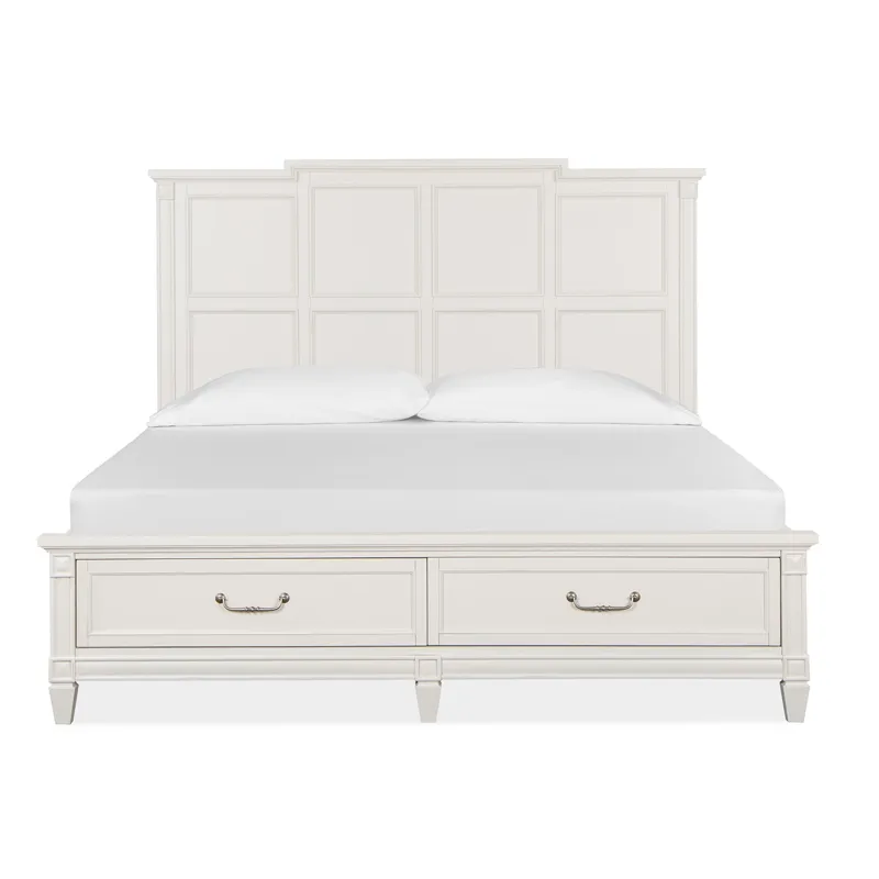 Willowbrook Complete King Panel Storage Bed