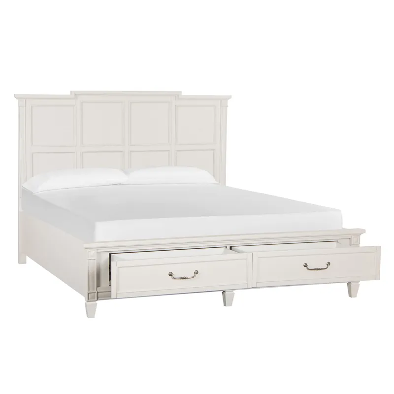Willowbrook Complete King Panel Storage Bed