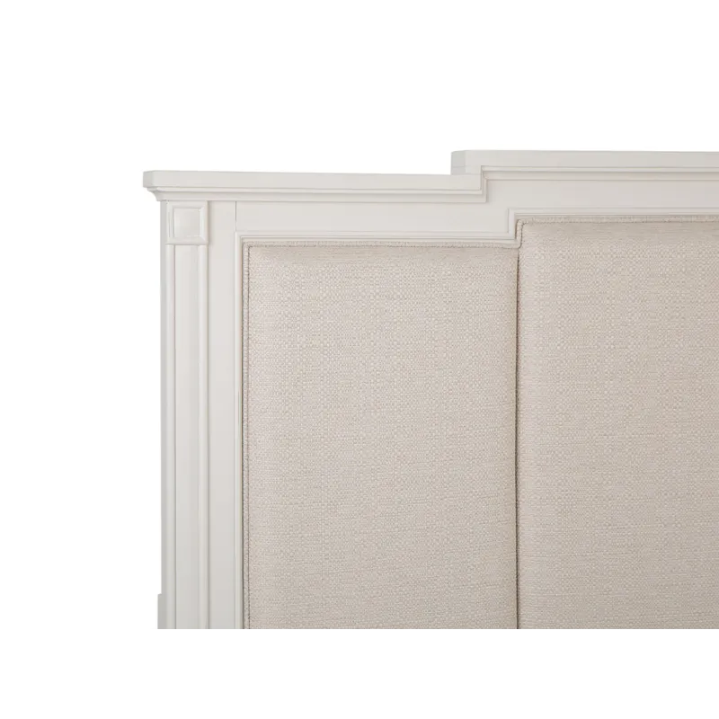 Willowbrook Complete King Panel Storage Bed w/Upholstered Headboard