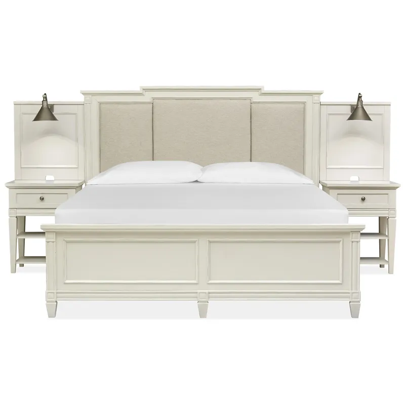 Willowbrook Complete King Wall Bed w/Upholstered HB