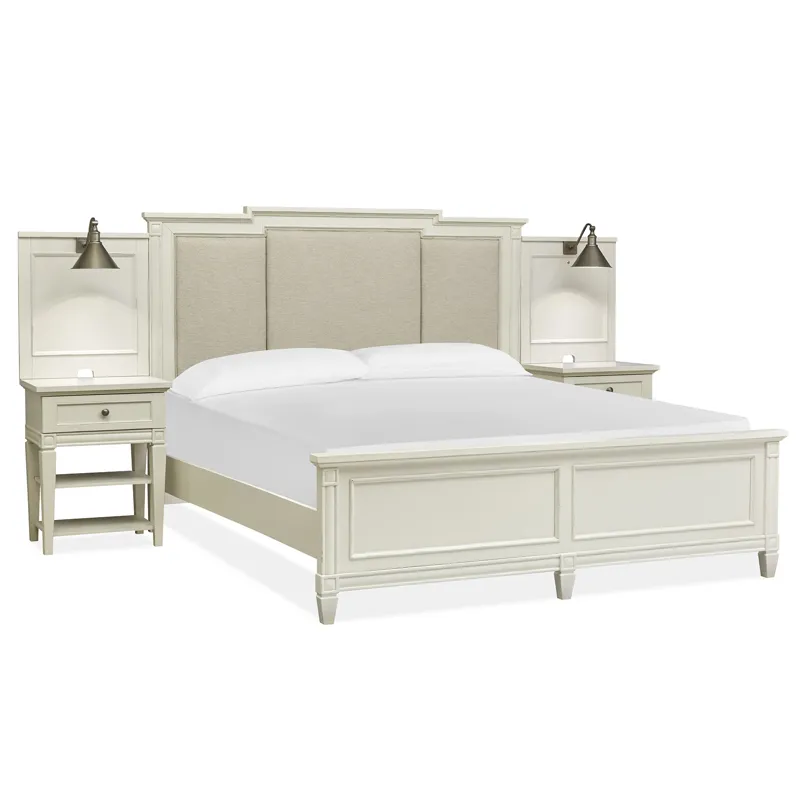 Willowbrook Complete King Wall Bed w/Upholstered HB