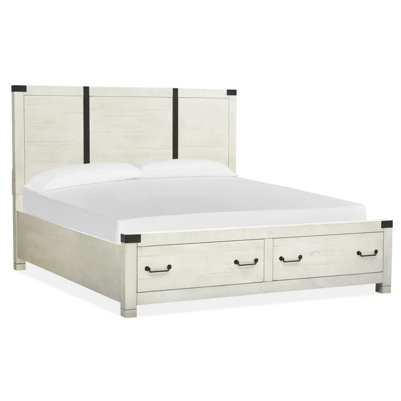 Chesters Mill Complete King Panel Storage Bed