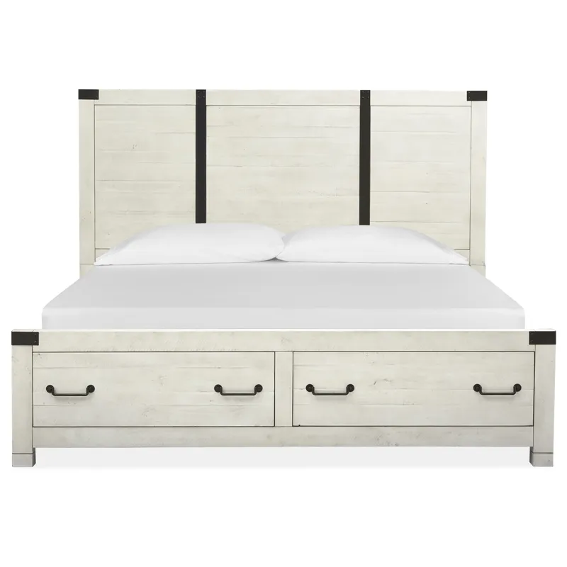 Chesters Mill Complete King Panel Storage Bed