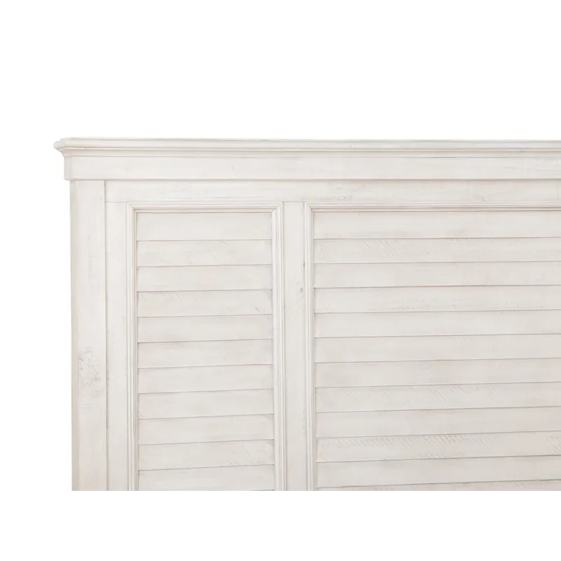 Newport Complete King Shutter Panel Bed