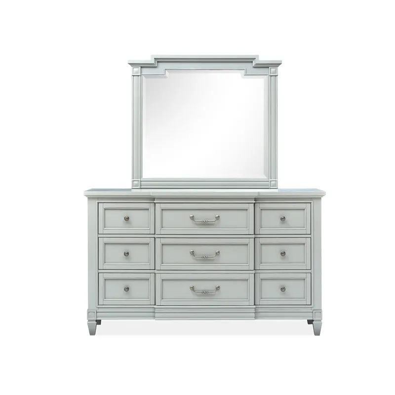 Glenbrook Drawer Dresser with Landscape Mirror