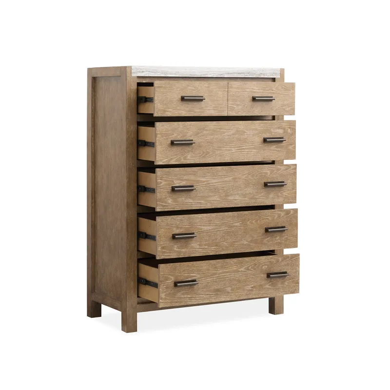 Plum Creek - LT. Brown Drawer Chest