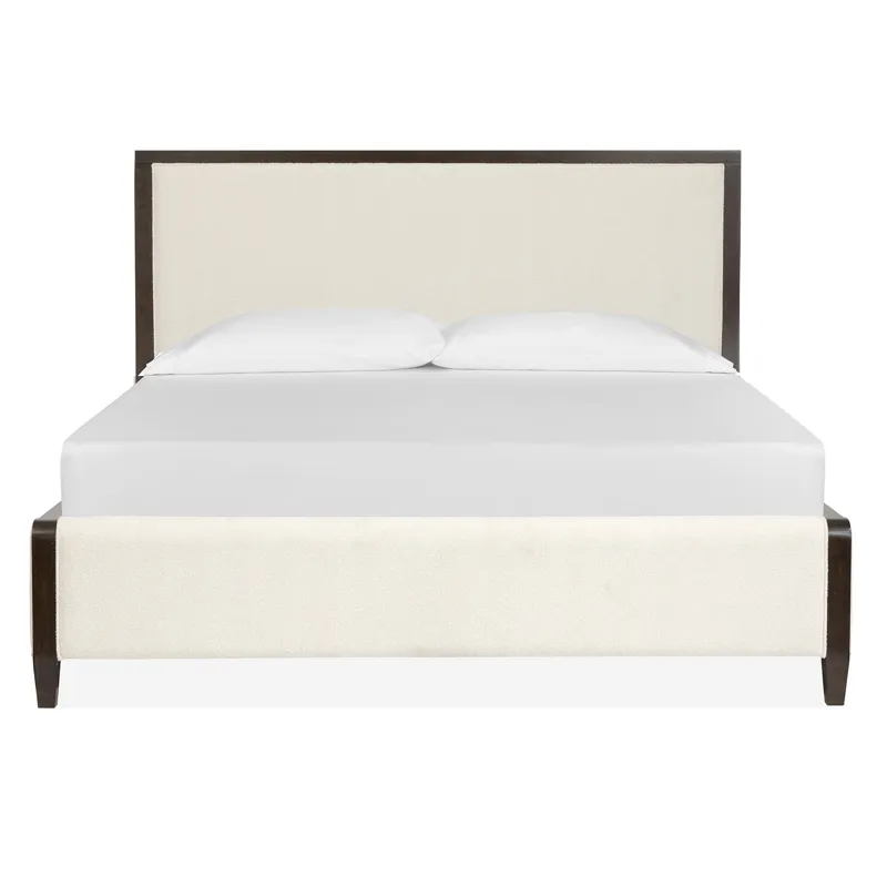 Rowan Complete King Upholstered Panel Bed