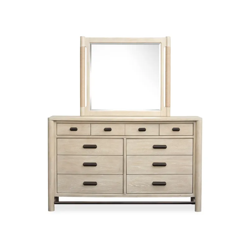 Sunset Cove Drawer Dresser with Landscape Mirror