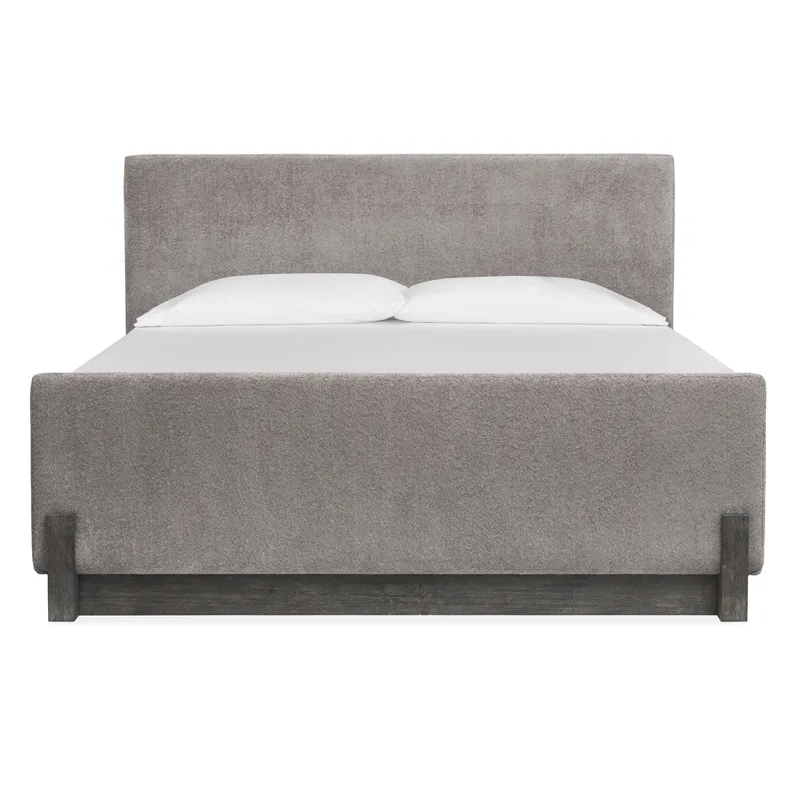 Kinsley Complete King Upholstered Panel Bed