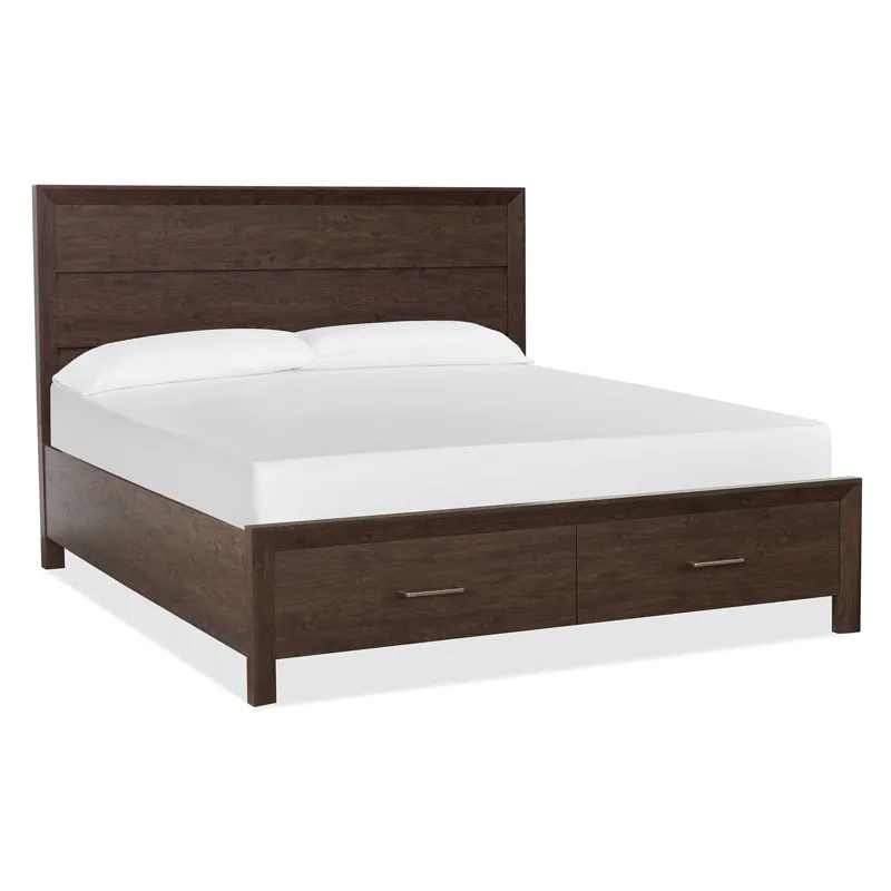 Llewellyn Complete King Panel Storage Bed