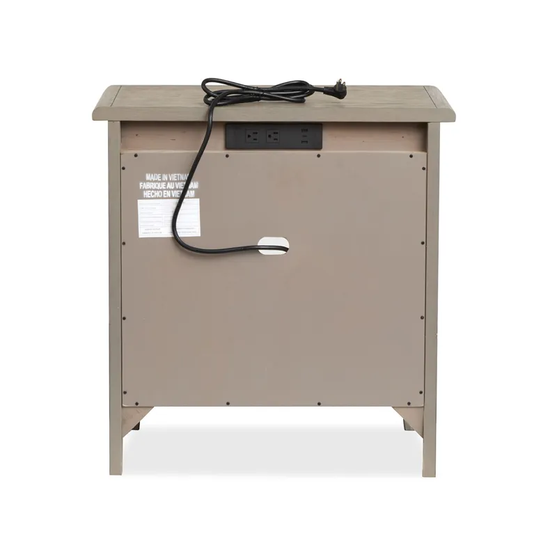 Claremont Open Nightstand